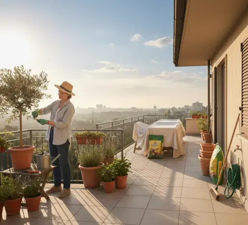 Preparare balconi e terrazzi al cambio di stagione